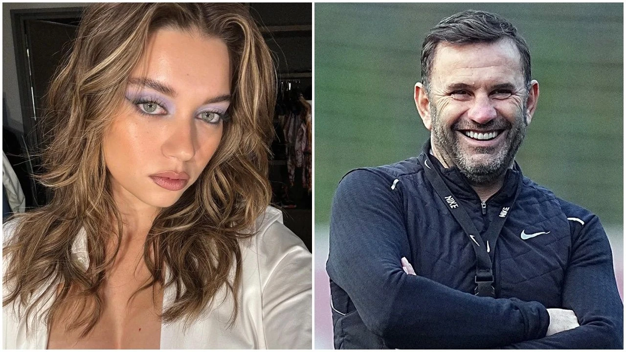 Galatasaray'ın teknik direktörü Okan Buruk ile Fenerbahçeli güzel oyuncu Afra Saraçoğlu aşk mı yaşıyor?