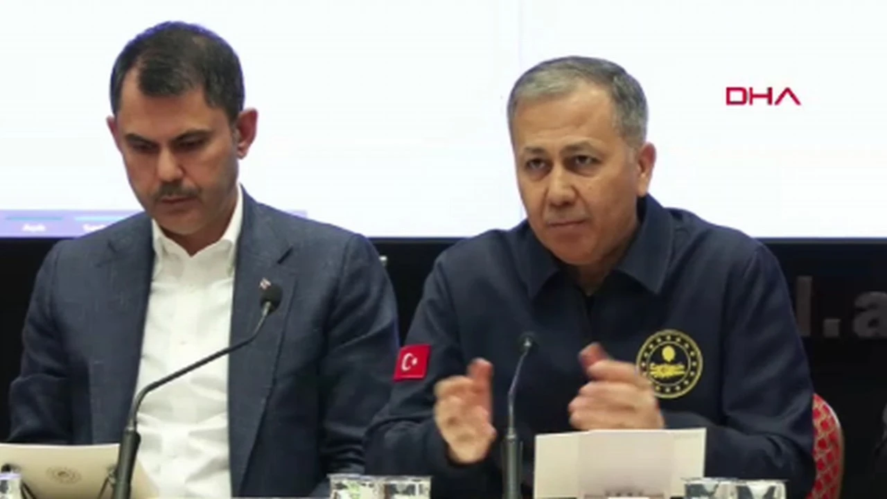 Bakan Yerlikaya: 