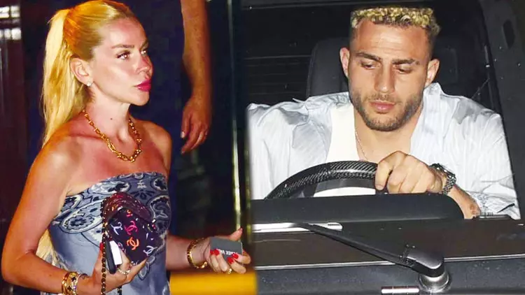 Galatasaraylı Barış Alper Yılmaz'ın çapkınlık gecesine eli ayağı dolandı, sevgilisini bırakıp kaçtı