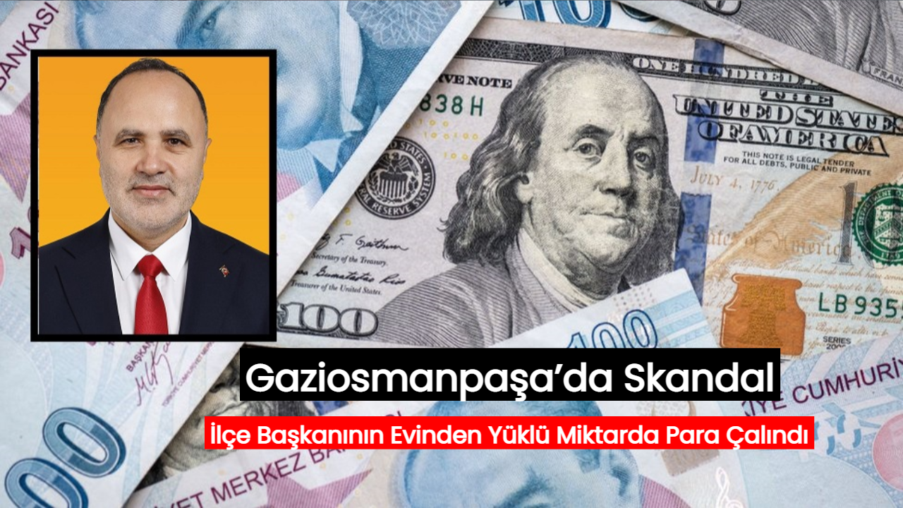 AK Parti İlçe Başkanı’nın Evinde Şok Hırsızlık: Hizmetli Kayboldu