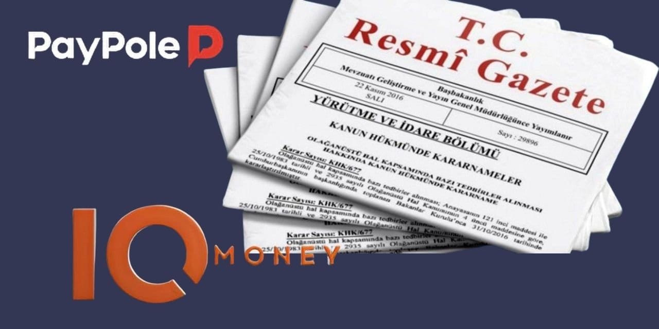 TCMB, Paypole ve IQ Money Elektronik Para Şirketinin Lisansını İptal Etti