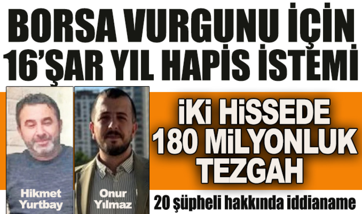 SPK'dan Hikmet Yurtbay ve 21 kişi hakkında suç duyurusu