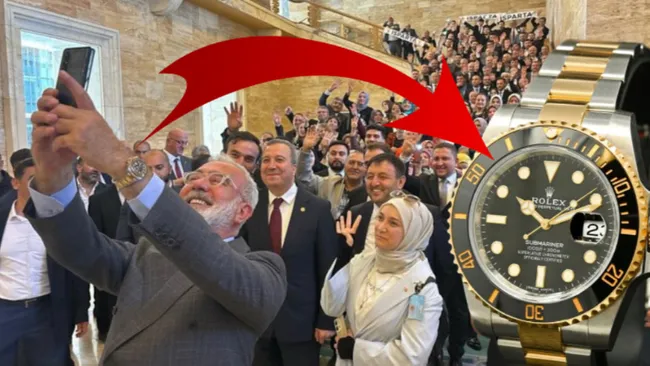 AK Parti’de şimdi de Rolex ‘kazası’!